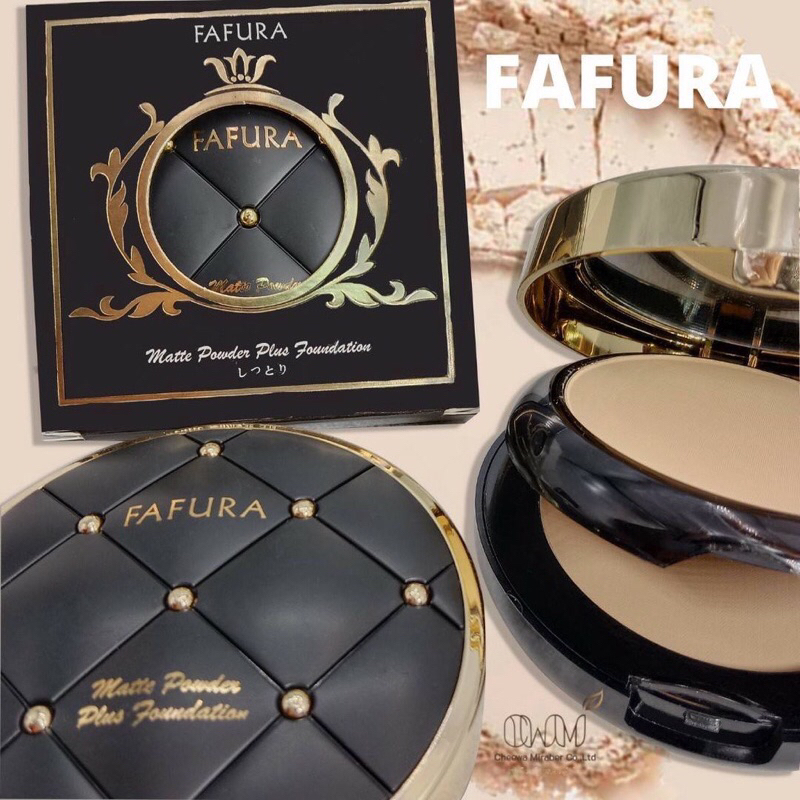 แป้ง ฟาฟูร่า FAFURA แป้งพัฟ 30 กรัม ฟาฟูรา แมท พาวเดอร์ พลัส ฟาวเดชั่น