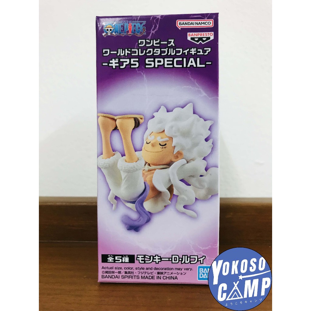 [พร้อมส่ง/มือ1] One Piece Monkey D.Luffy Gear 5 World Collectable Figure WCF Prize C ฟิกเกอร์ วันพีซ ลูฟี่