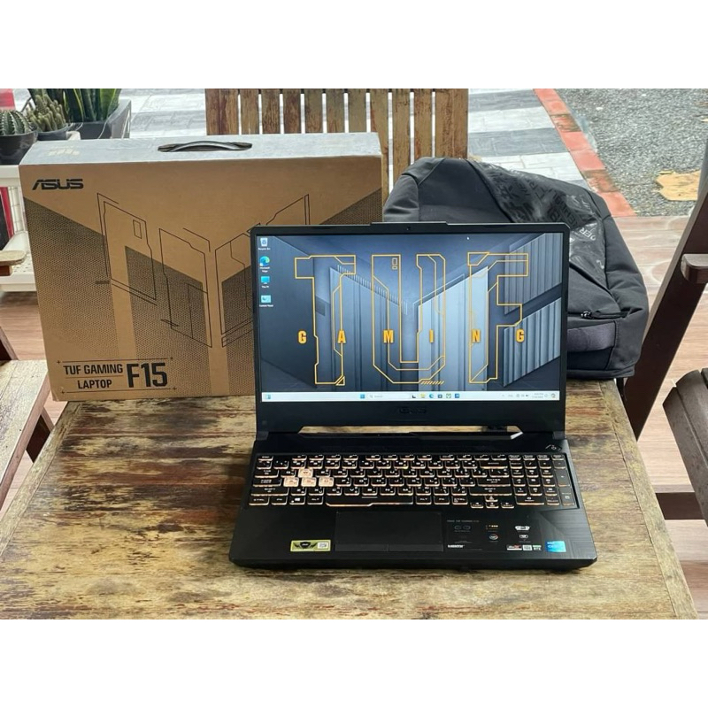 Asus TUF Gaming F15 FX506HC-HN002T i5-11400H SSD512GB RAM32GB RTX 3050 (4GB GDDR6) สินค้ามือสอง