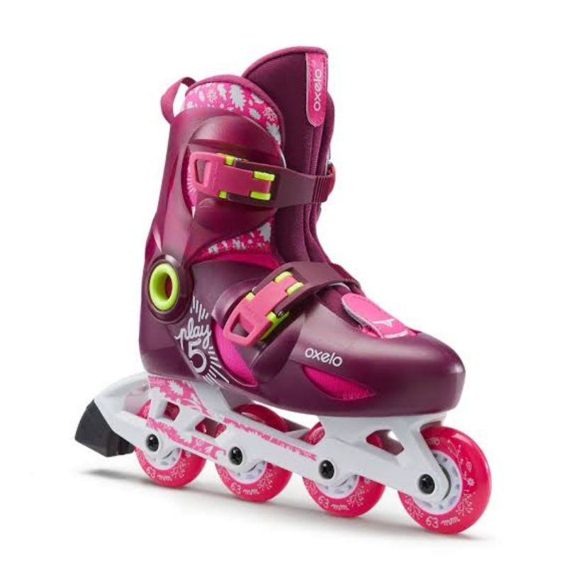 สเก็ตเด็ก✅ รุ่น Play 5ยีห้อ : OXELO /มือสอง