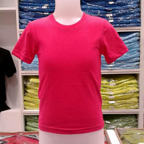 เสื้อคอกลม Honey Bird สีบานเย็น