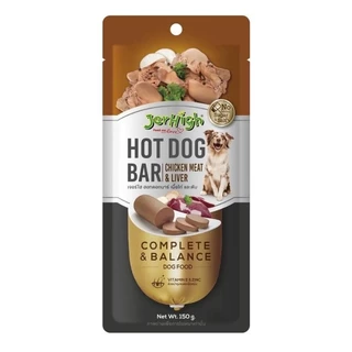 Jerhigh Hotdog bar เจอร์ไฮฮอดดอคบาร์ 150 g