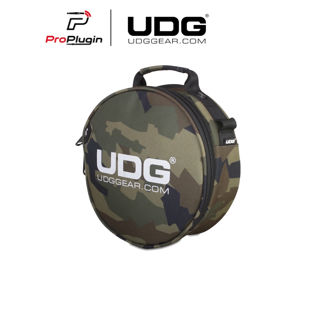 UDG Ultimate Digi Headphone Bag Black Camo/Orange Inside  (U9950BC/OR) กระเป๋าหูฟัง (ProPlugin)