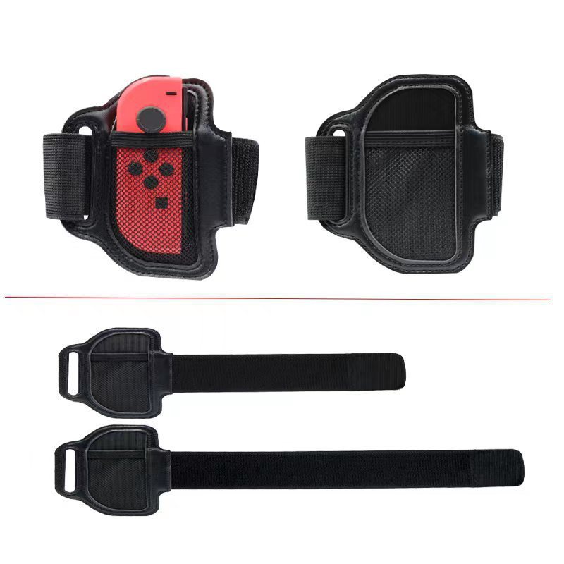 Leg Strap Compatible with Switch Ring Fit Adventure สายรัดขา 2 ชิ้น สายรัดยางยืด คอนโทรลเลอร์ Joy-Conสองขนาดสำหรับผู้ใหญ