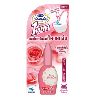 Sawaday One Drop 20ml เขียว/ชมพู Air Freshener Toilet ซาวาเดย์ วันดรอป ขจัดกลิ่น หลังเข้าห้องน้ำ