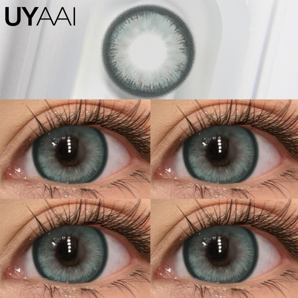 UYAAI 1 คู่คอนแทคเลนส์สี Dolly House รายเดือน ชุดคอนแทคเลนส์ รายเดือน ปริมาณน้ำ 42% Contact Lens 14.5mm