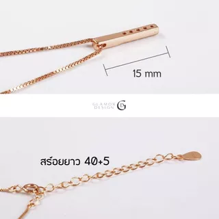 GLAMOR✨แทนคำมั่น ONE WORD สร้อยคอตัวอักษร สร้อยคอเงินแท้ สร้อยคอผู้หญิง สไตล์ใหม่ ขายดี