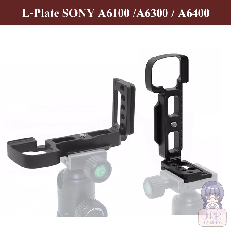 L-PLATE สำหรับ SONY A6400 / A6300 / A6100 by JRR ( Sony A6400 A6300 A6100 LPlate / L Bracket Plate A6400 A6300 A6100 )