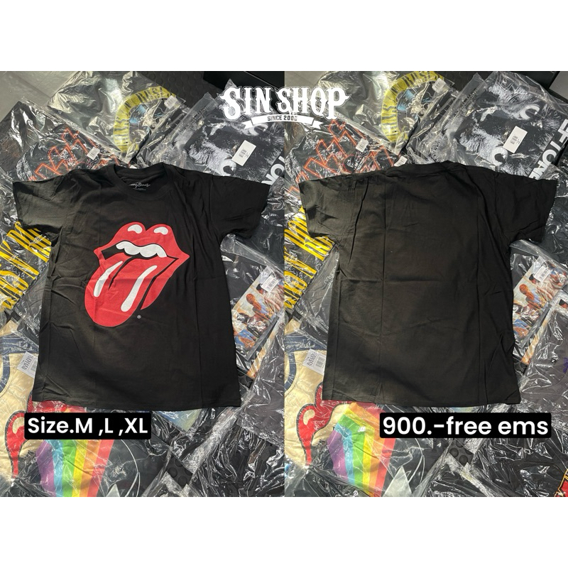 เสื้อวง สินค้าใหม่ลิขสิทธิ์แท้ Rolling stone