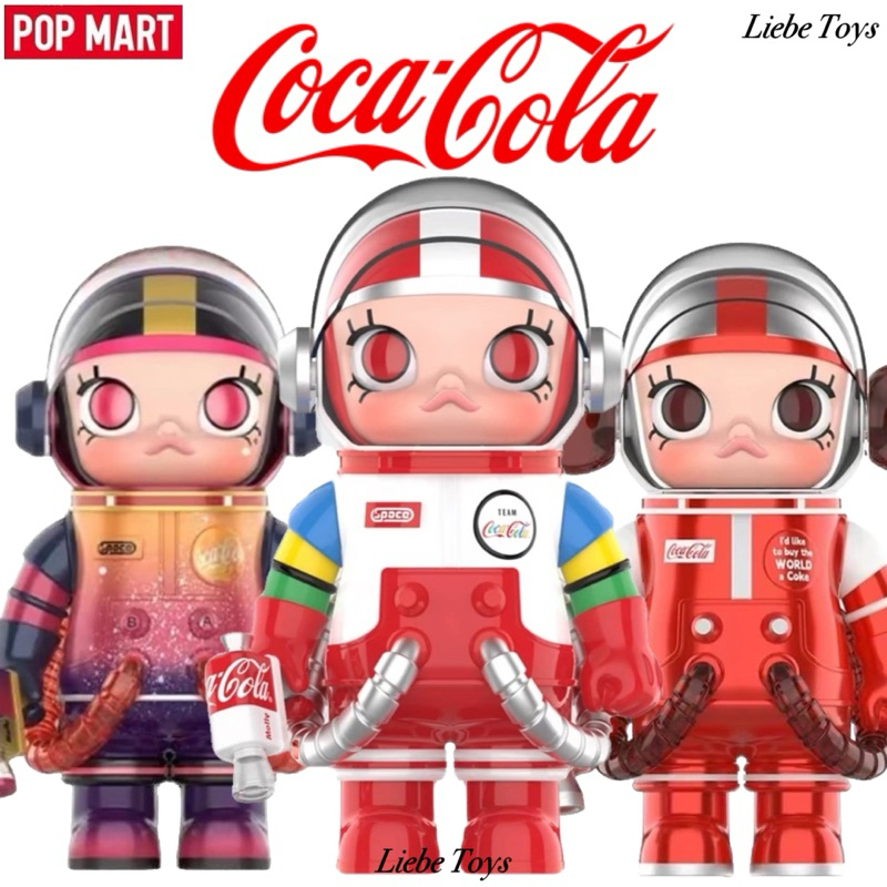 (จัดส่งด่วน) POPMART MEGA SPACE MOLLY 400% COCA COLA