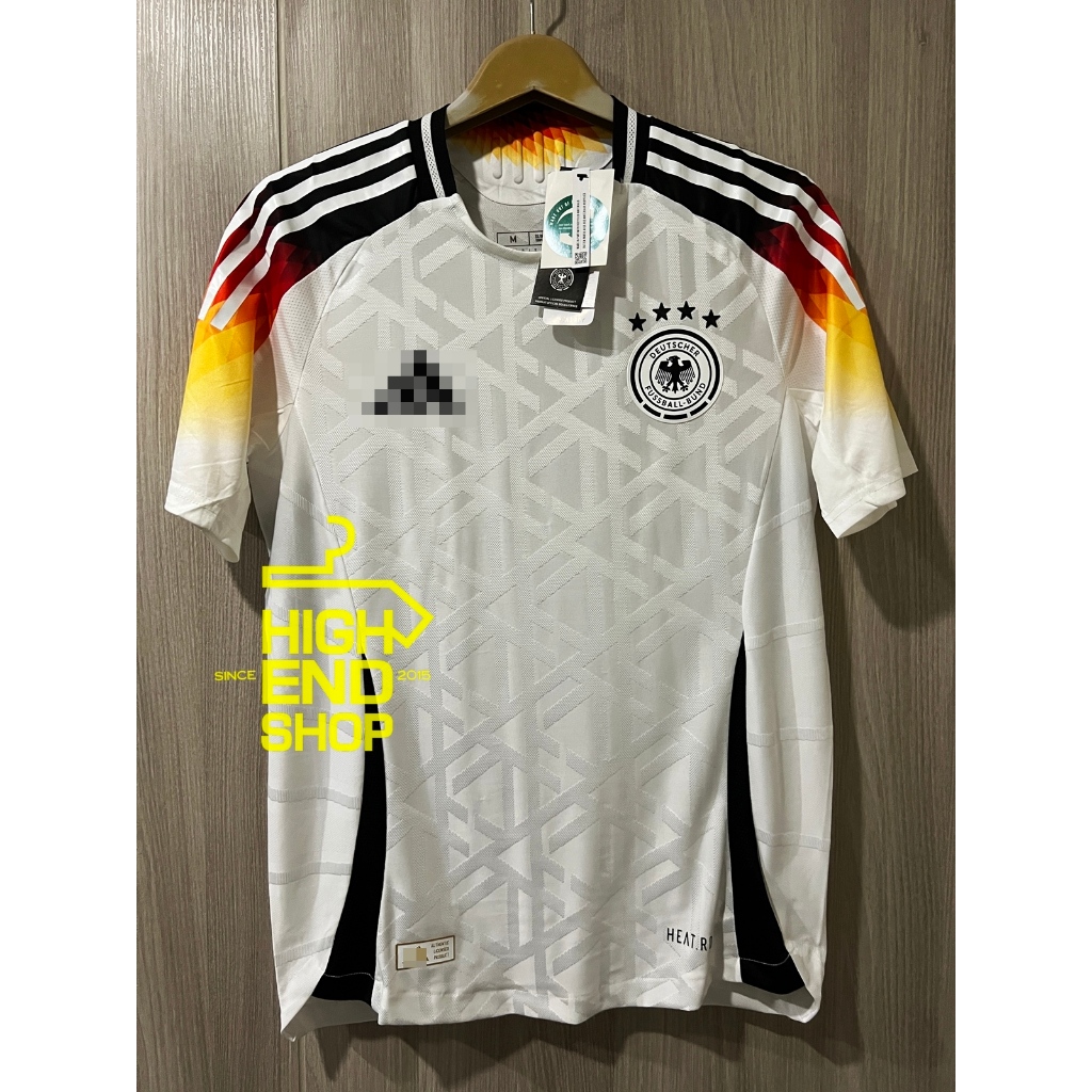 ใหม่ !! เสื้อบอล [เกรด Player] เยอรมัน Home/Away ยูโร 2024 เสื้อเปล่าหรือพร้อมเบอร์ชื่อหน้าหลัง