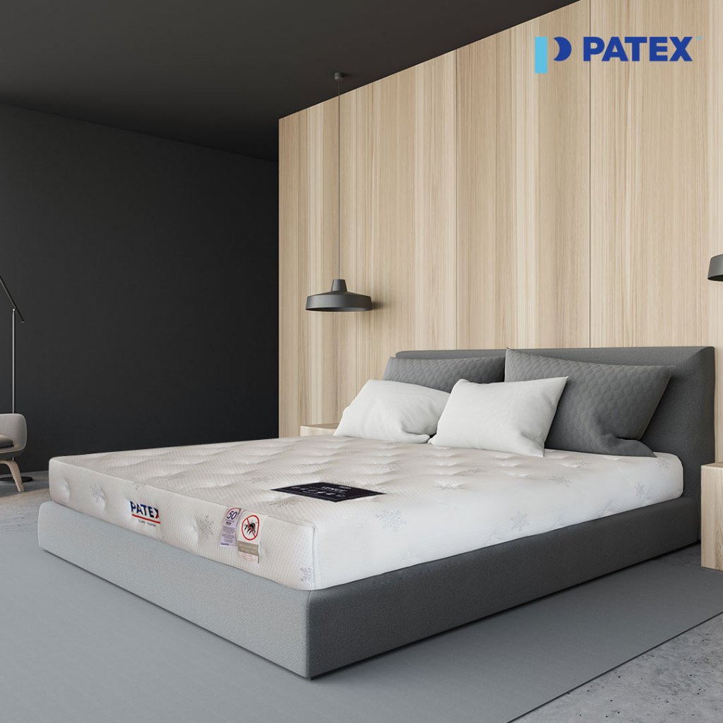 PATEX ที่นอนยางพาราแท้100% แก้ปวดหลัง ที่นอนแบบนุ่มแน่น รุ่น Venice รับประกันนาน 15 ปี ขนาด 6-8 นิ้ว