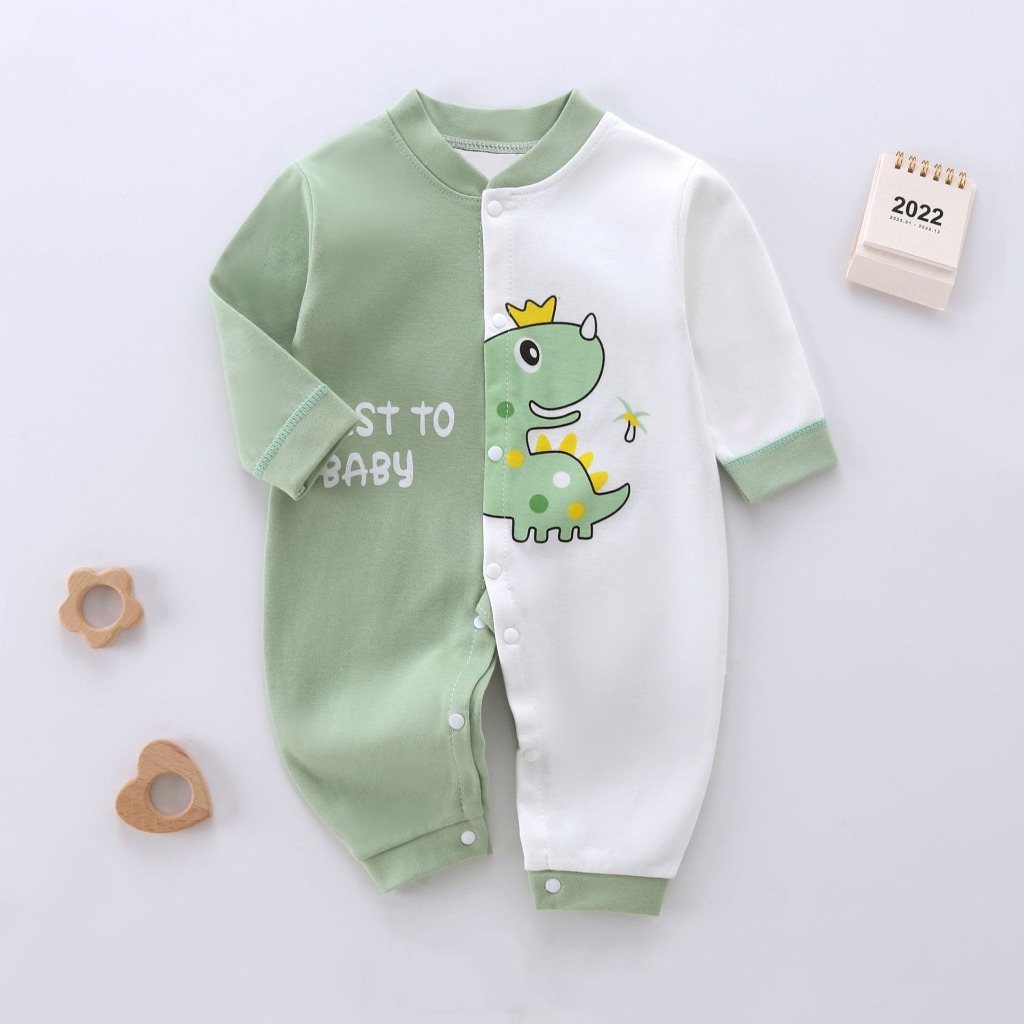 ชุดเด็กอ่อน ชุดนอนเด็กอ่อน บอดี้สูทเด็ก แบบขายาวแป๊กหน้า A5 เสื้อผ้าเด็กอ่อน ชุดเด็กแรกเกิด เสื้อผ้าเด็กแรกเกิด