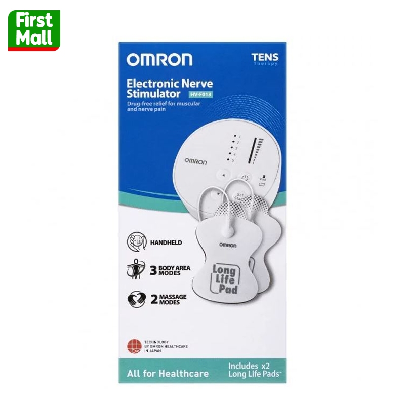 OMRON Electronic Nerve Stimulator (รุ่น HV-F013) ออมรอน เครื่องนวดกระตุ้นไฟฟ้า