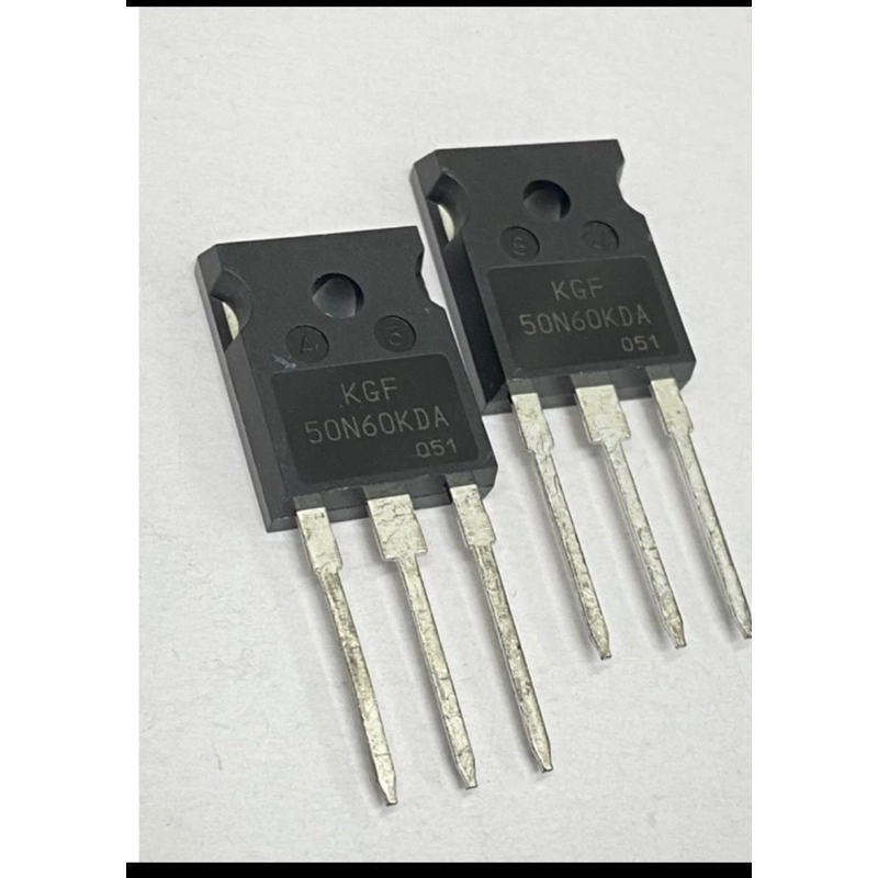 IGBT 50A 600V (แพ็ค1ชิ้น) Field Stop Trench IGBT 600V/100A ,277W KGF50N60KDA KECของแท้ใหม่100% 50N60