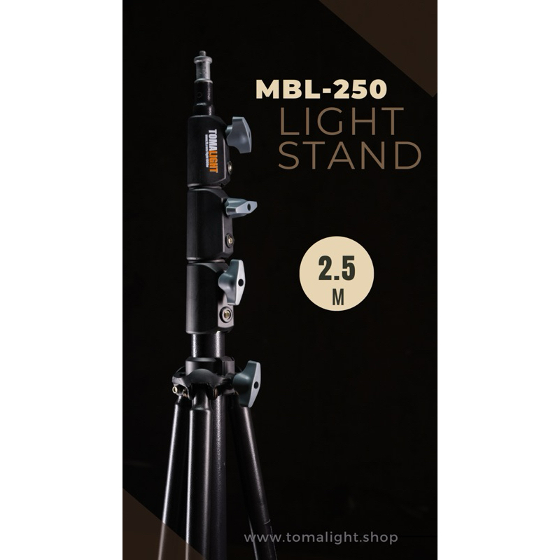 [สต๊อกไทย] MBL-250 ขาตั้งเหล็กแรงโชว์สปริงแข็งแรง