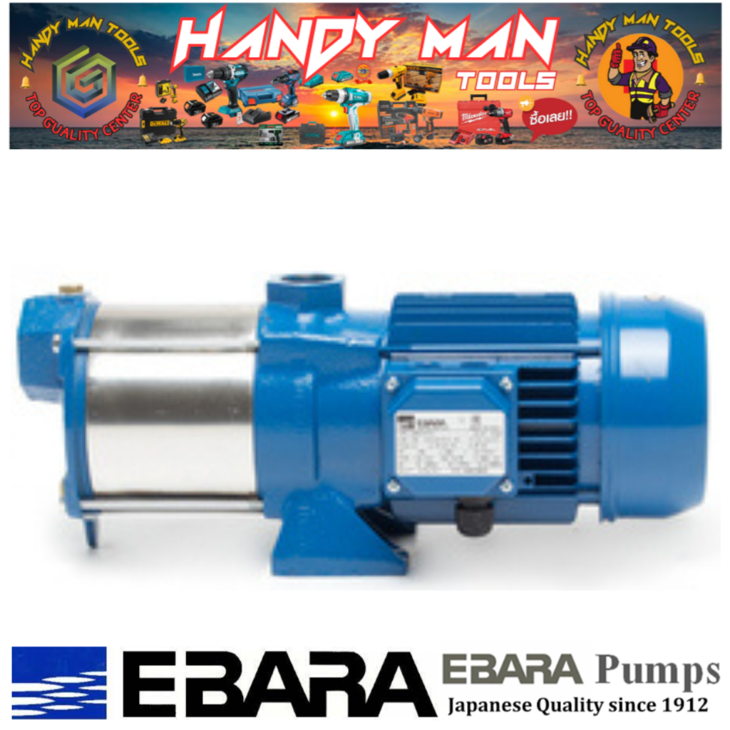 EBARA ปั๊มน้ำหลายใบพัดแนวนอน COMPACT รุ่น B/12