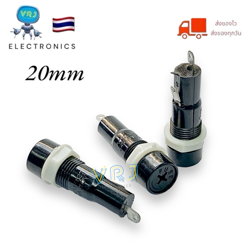 Fuse R3-9 กระบอกฟิมส์(แพ็ค 3ตัว) USAอย่างดี  15A-250V ขนาด 30mm มีของพร้อมส่งในไทย