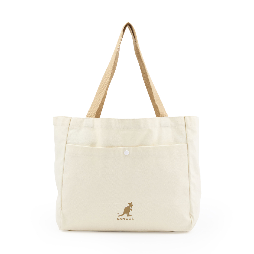 KANGOL Bag กระเป๋าผ้าถือ สีเบจ 63553780