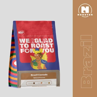[NiP COFFEE] เมล็ดกาแฟ Brazil Cerrado, Natural Process มี 3 ขนาดให้เลือก