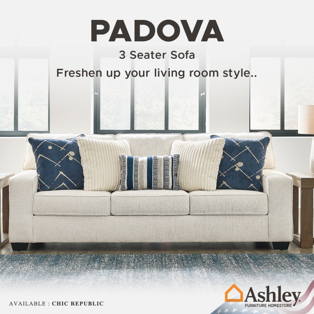 Ashley โซฟา 3 ที่นั่ง รุ่น PADOVA/3,3 Seater Sofa
