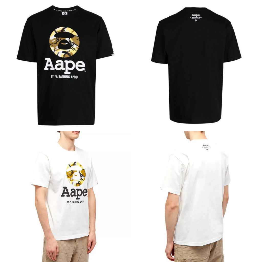 [ ของแท้ ] เสื้อ Aape by a bathing ape / camo moon face ของใหม่ พร้อมส่ง