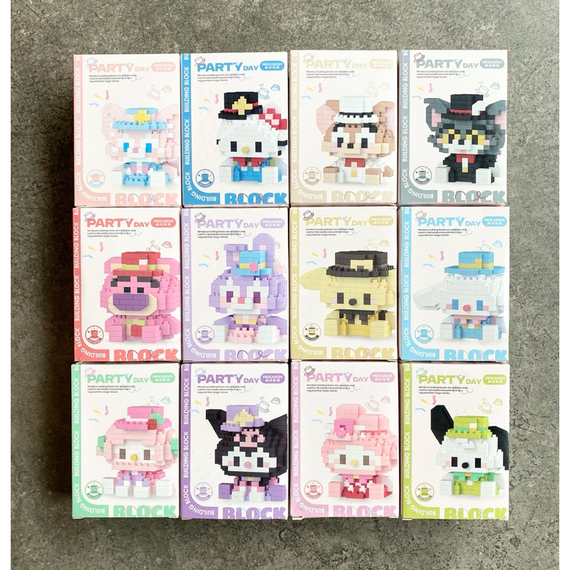 ตัวต่อนาโน Size M – Mekansm Super Hit Party Day Sanrio Tom Jerry Lotso Panda ราคา ถูกที่สุด ดีลบีเคเค แกลเลอรีภาพที่ 2