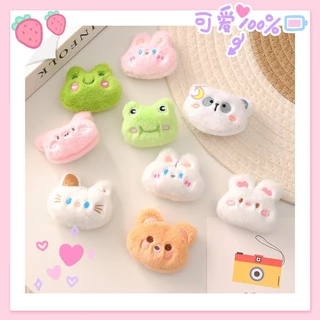 เข็มกลัด เข็มกลัดการ์ตูนกบ หมี น่ารัก ตุ๊กตา กบ แมว และกระต่าย ห้อยกระเป๋า diy เสื้อผ้าและเครื่องประดับ