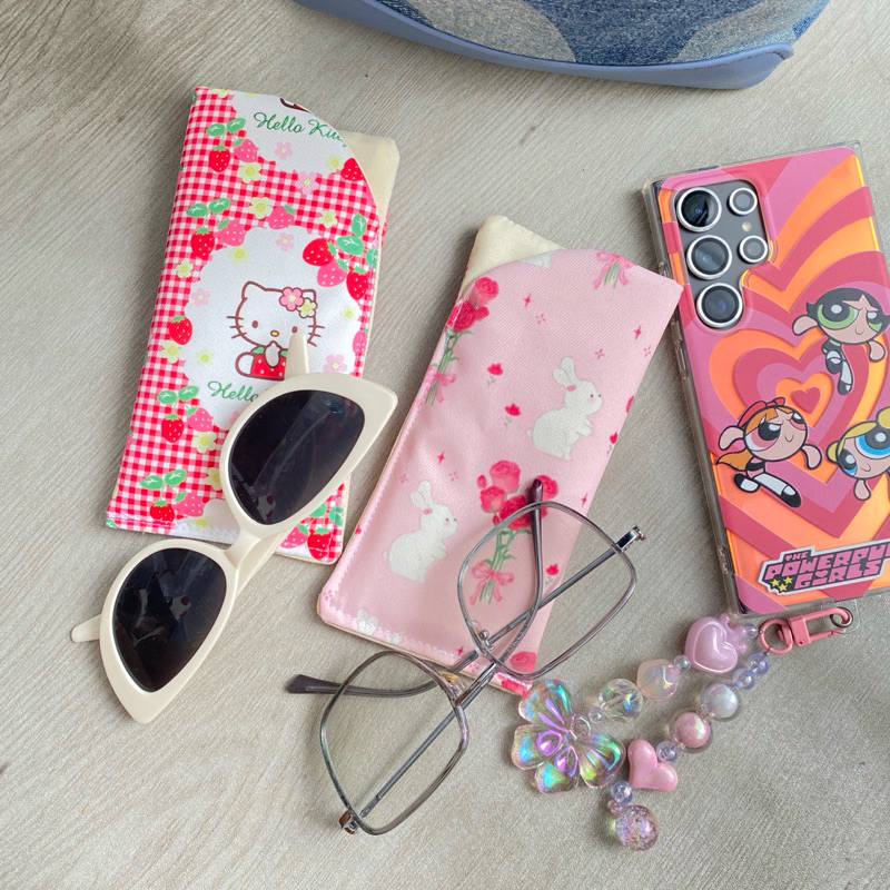 กระเป๋าใส่แว่นตา เคสซองใส่แว่น แฮนด์เมด