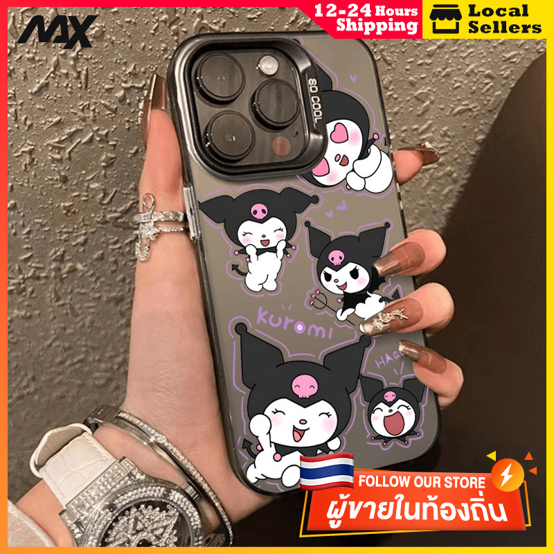 สีดำหรูหราซิลิโคนแข็งกรณีโทรศัพท์ แบบเต็มหน้าจอ for IPhone 13 12 7Plus 14 15 11 Pro MAX 8 6 7 6S Plus X XR XS
