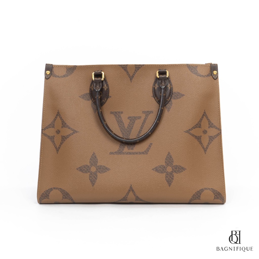 L V ON THE GO MM REVERSE MONOGRAM GHW