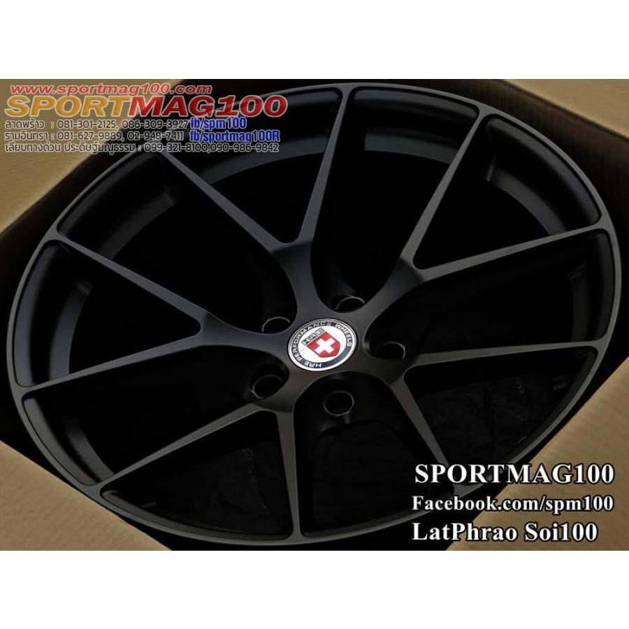 ล้อแม็กซ์ HRE P101 สีดำด้าน F8.5 R9.5 -19นิ้ว 5รู120 ET32/40 [17270]