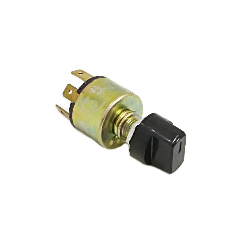 สวิทช์พัดลม 3 สปีด แบบหมุน 5 ขา(กลม)+ แถมลูกบิดดำ 1 อัน สวิท พัดลมแอร์ สวิต