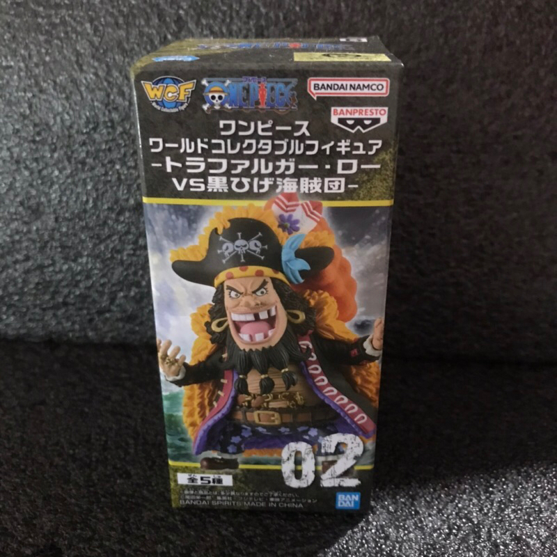 แมวทอง WCF Blackbeard Kurohige One Piece Law Vs Blackbeard Pirates Lot. JP โมเดลวันพีช หนวดดำ