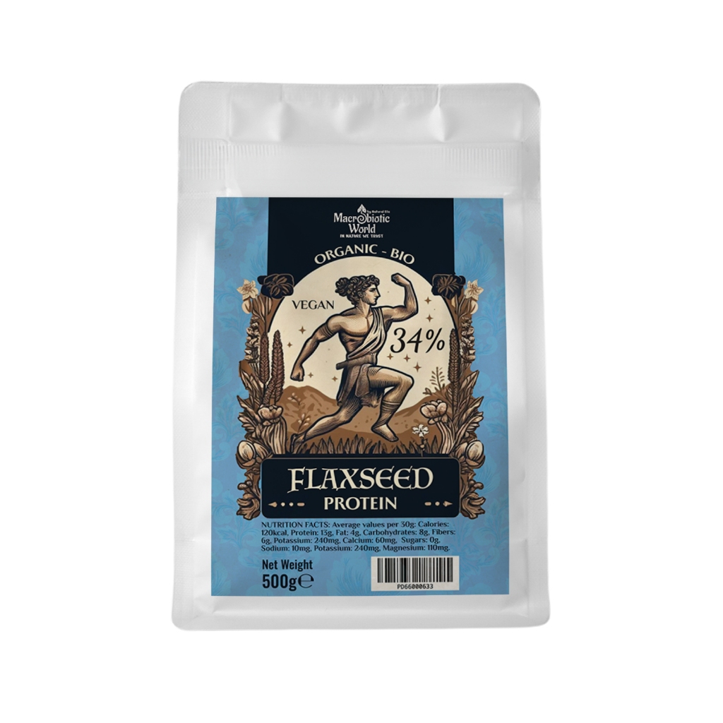 Organic/Bio Flaxseed Protein โปรตีนเฟลกซีส 500g