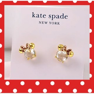 ต่างหู minnie studs Disney X Kate spade ♠️ สีใส