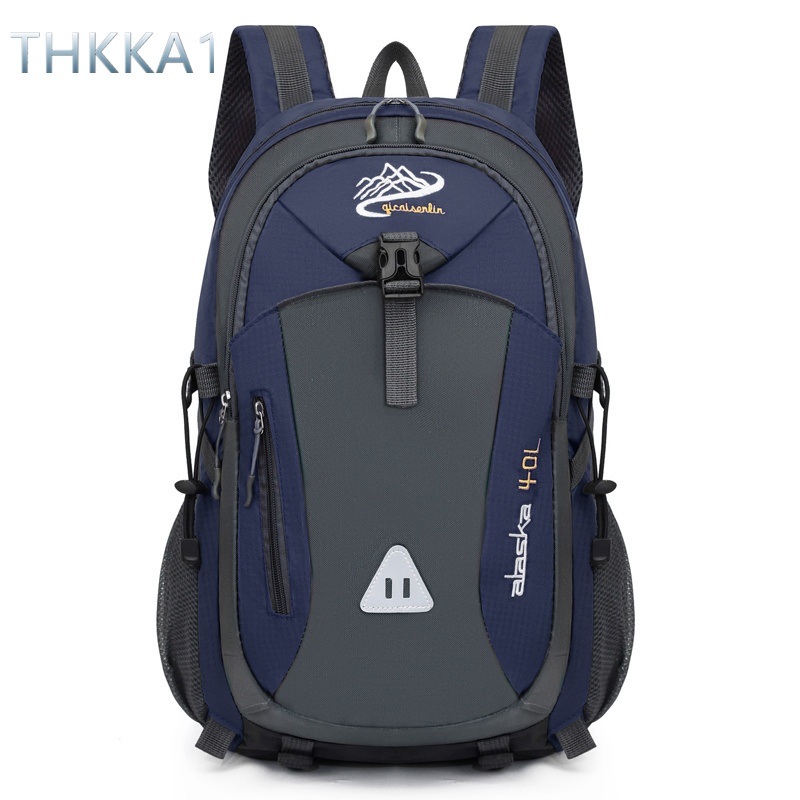 THKKA1-Hot Sale-จัดส่งจากกรุงเทพฯ/กระเป๋าเป้เดินป่ากลางแจ้งความจุขนาดใหญ่/กระเป๋านักเรียนทำจากวัสดุทนทานต่อการสึกหรอ ควา