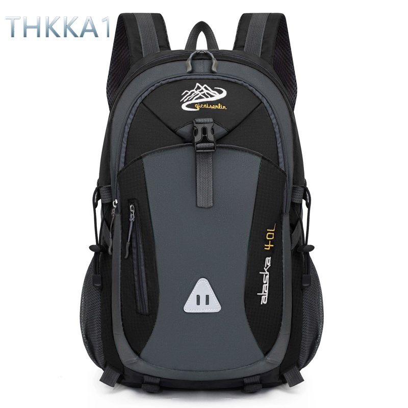 THKKA1-Hot Sale-จัดส่งจากกรุงเทพฯ/กระเป๋าเป้เดินป่ากลางแจ้งความจุขนาดใหญ่/กระเป๋านักเรียนทำจากวัสดุทนทานต่อการสึกหรอ ควา