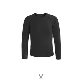 KIDS COLLECTION  BLACK RASH GUARD TOP SS2025 เสื้อว่ายน้ำเด็…