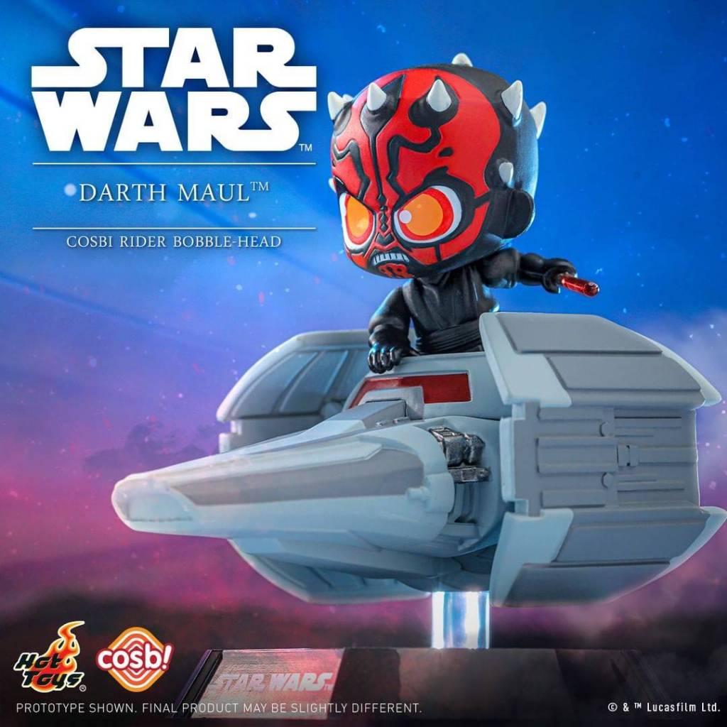 [แบบสุ่ม] Star Wars Cosbi Rider Bobble-Head Collection โมเดล