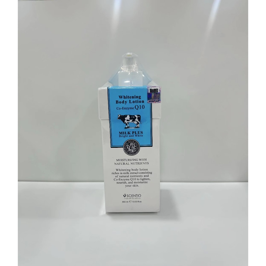 BEAUTY BUFFET SCENTIO MILK PLUS BRIGHTENING Q10 BODY LOTION 400 ML