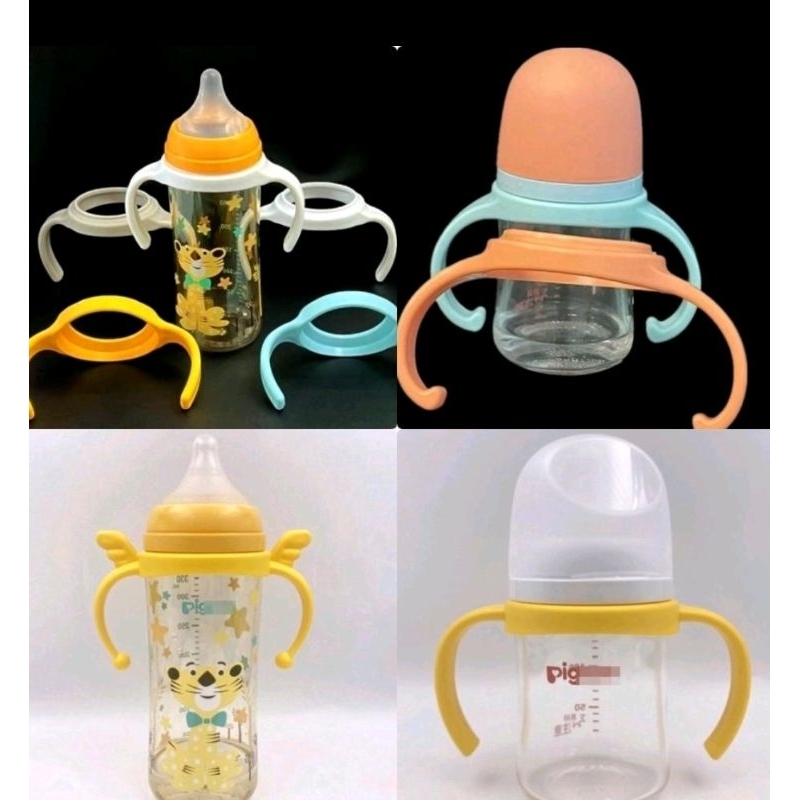 หูจับขวดนมคอกว้างพี-เจ้นฝึกลูกน้อยหัดจับ(อะไหล่หูจับขวดนม)
