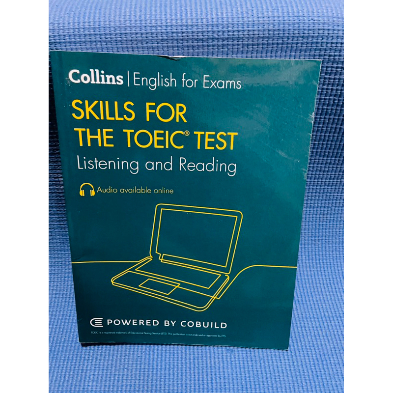 Collins  English for Exams SKILLS FOR THE TOEIC TEST Listening and Reading💥จด 30%