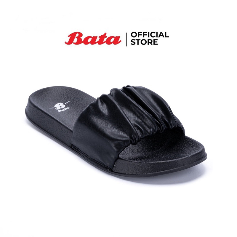 Bata บาจา แท้ 💯 ไซส์ UK5 (38) รองเท้าแตะแฟชั่น ลำลอง แตะสวมสำหรับผู้หญิง รุ่น Alexa สีดำ 5616458