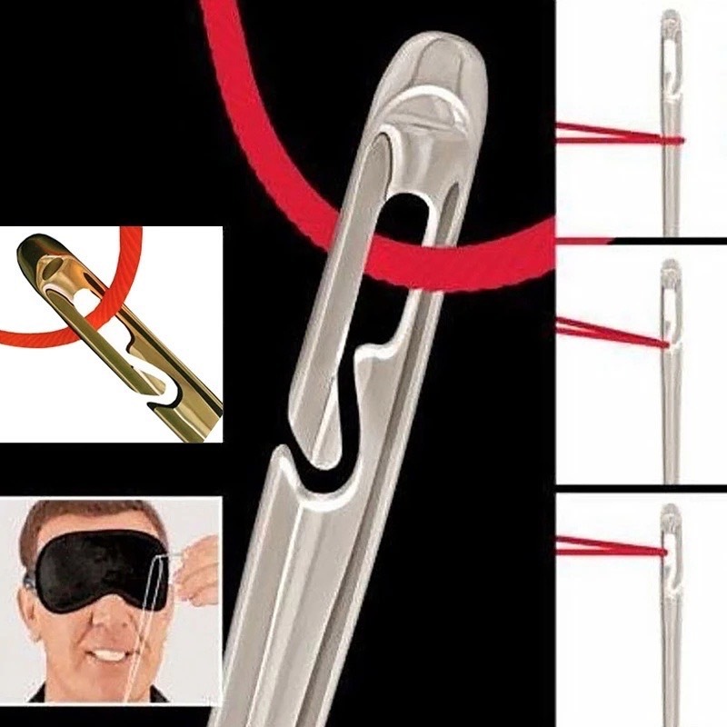 NP-37 ชุดเข็มเย็บผ้าสเตนเลส พร้อมกระบอกไม้ และรูเข็ม 30 ชิ้น - รูปที่ 2