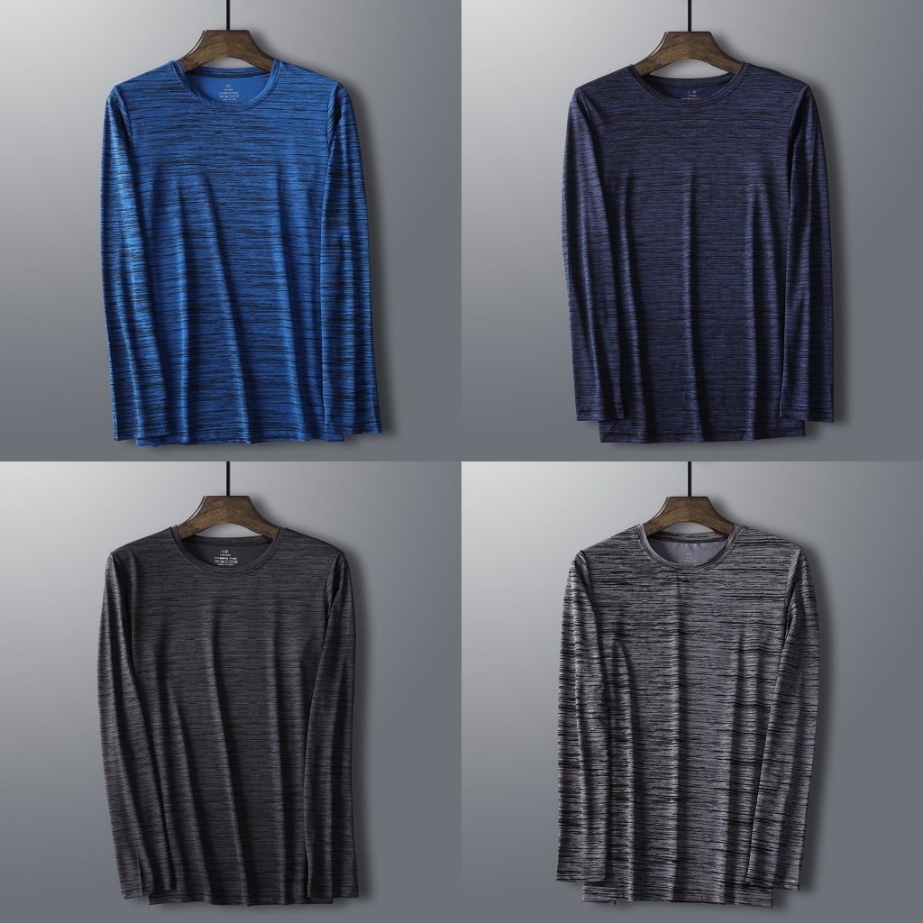 ใหม่ พร้อมส่งในไทยเสื้อแขนยาวผู้ชาย เสื้อยืดคอกลมผู้ชาย รุ่นTX-106
