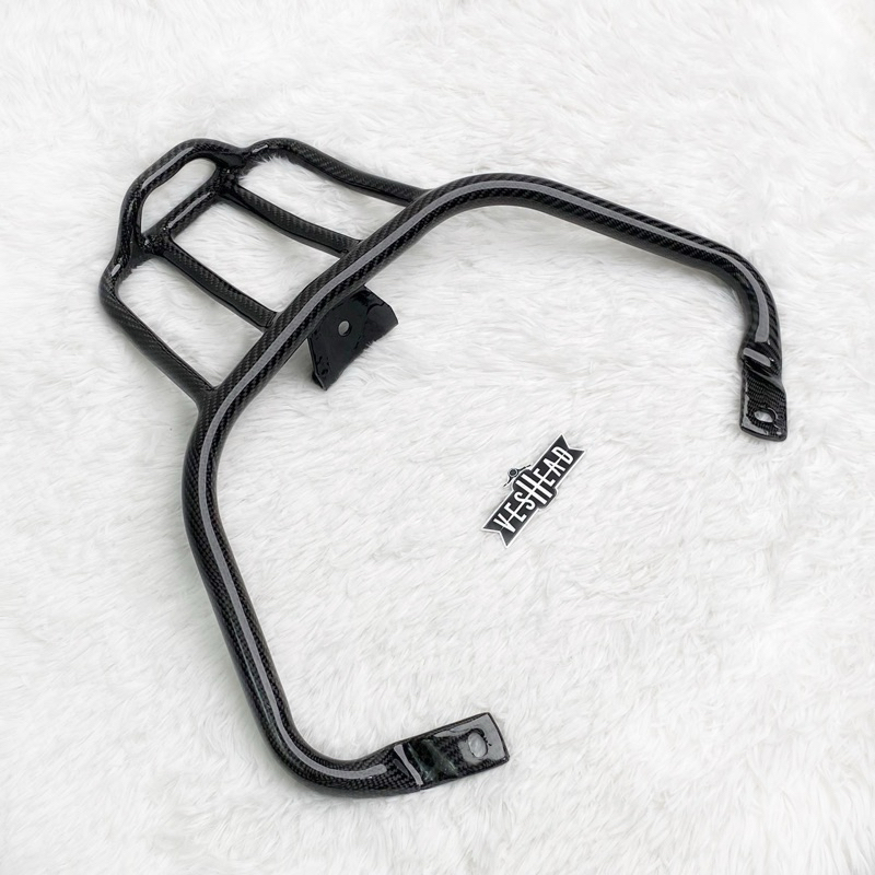 ตะแกรงซิ่ง หุ้มคาร์บอน สำหรับ Vespa Sprint / Primavera ผ้า แท้ ใส่ เวสป้า