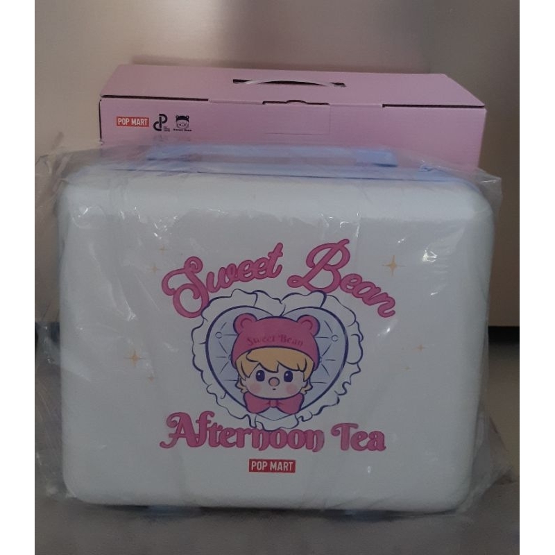 (พร้อมส่ง) กระเป๋า Pop Mart Sweet Bean Afternoon Tea Series - Suitcase กระเป๋าเดินทาง