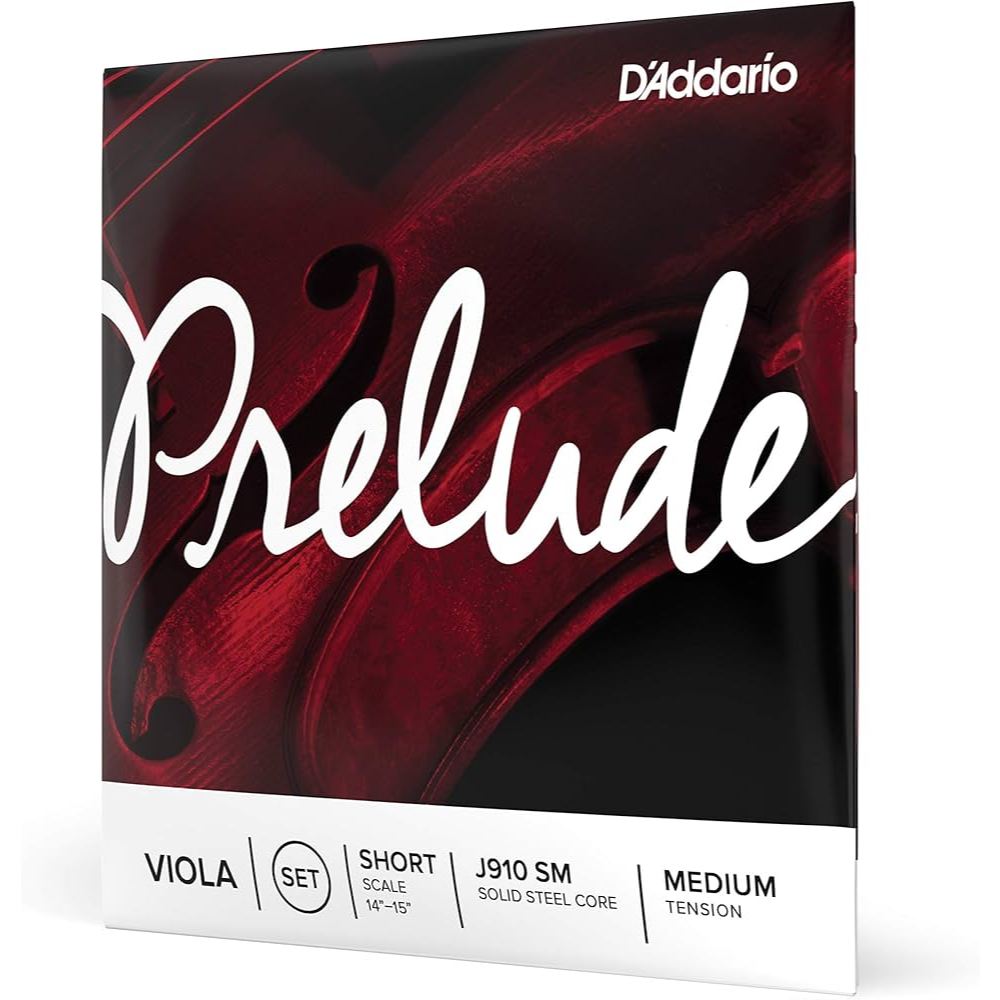 ชุดสายวิโอล่า D'Addario J910 SM Prelude Viola Strings set Short Scale (14"-15") ผลิตในอเมริกา แท้ 100%