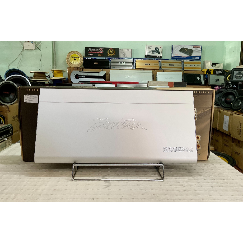 เพาเวอร์ BOSTWICK รุ่น BOS-HE2000.1D class D 2000W RMS